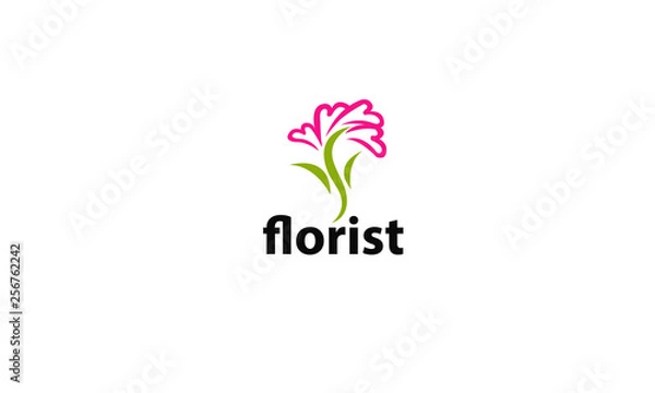 Obraz Florist logo design