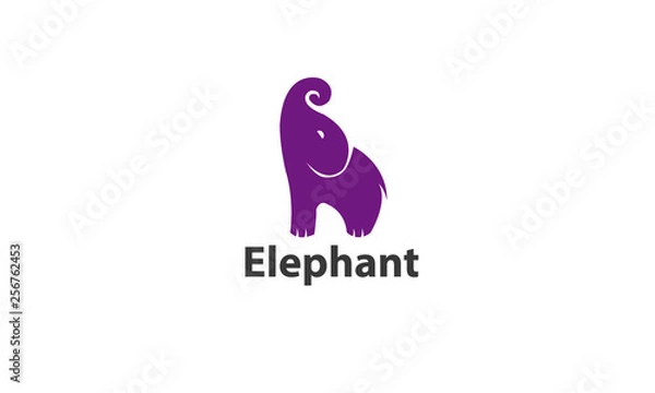 Obraz Baby elephant logo