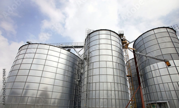Fototapeta silos