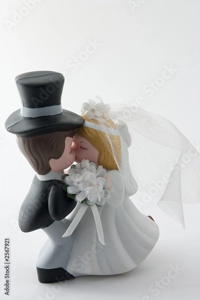 Obraz bride and groom