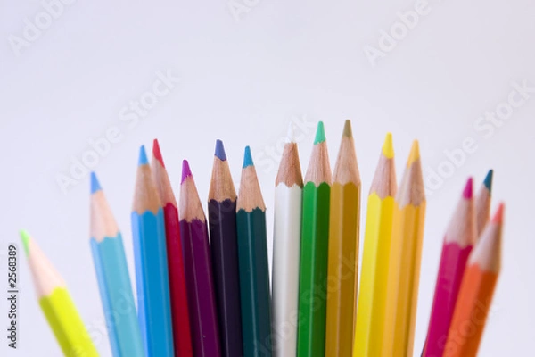 Fototapeta colourful pencils