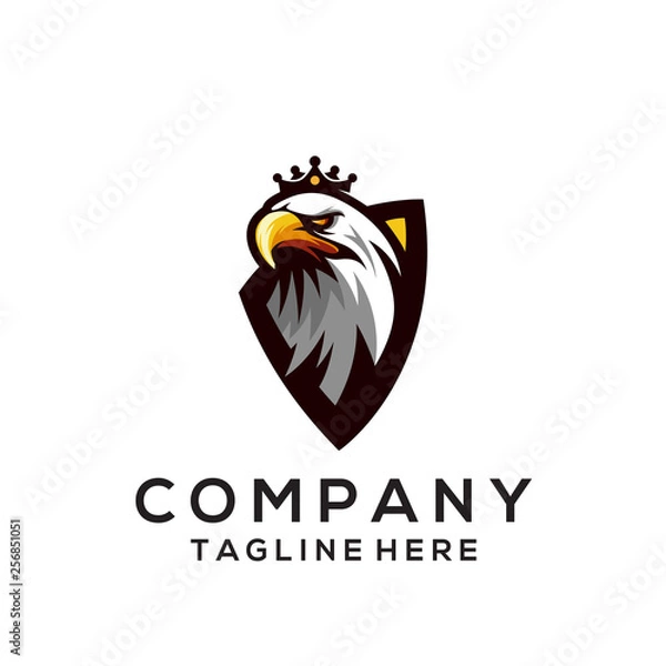 Fototapeta eagle logo design