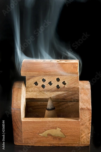 Fototapeta incense burning