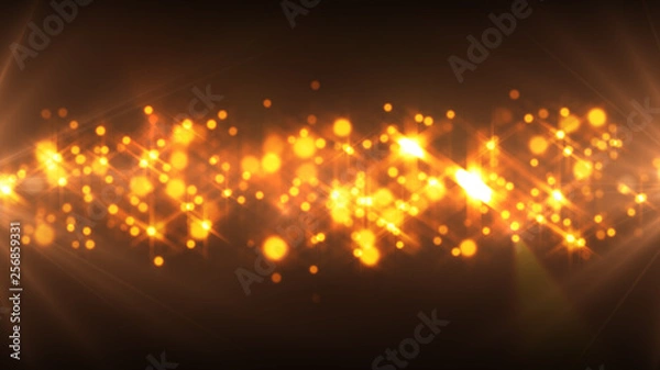 Fototapeta Optical Lens Flare Background/ Illustration of beautiful light lens flare bursting background