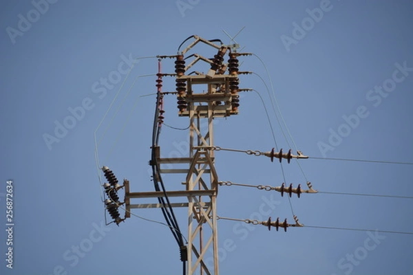 Obraz Alta Tensão Eléctrica