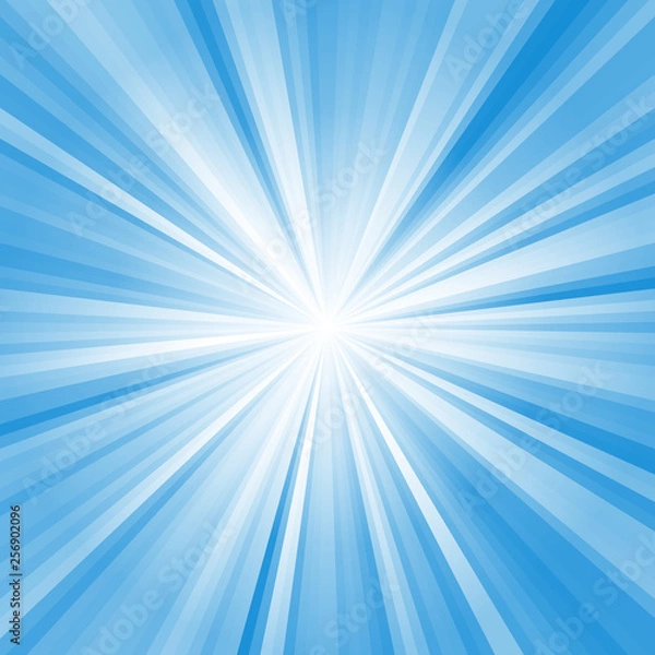 Obraz Abstract ray burst background, glow effect, comix