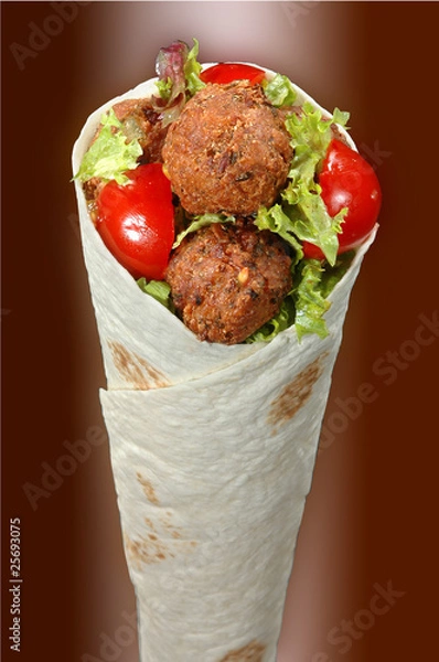 Fototapeta Köfte Dürüm