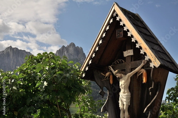 Obraz Crocifisso  sui monti