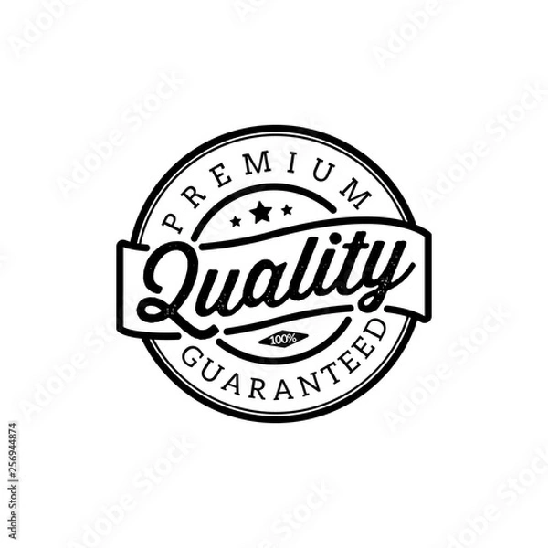 Fototapeta vintage premium quality stamp and elements - Vector