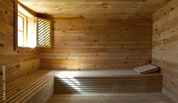 Fototapeta Sauna