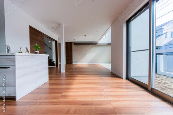 Obraz 新築一軒家のリビング