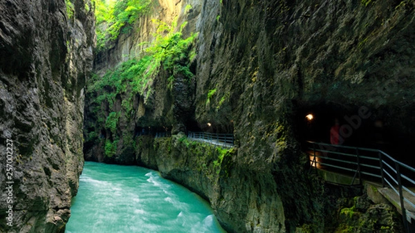 Obraz Aare Gorge river