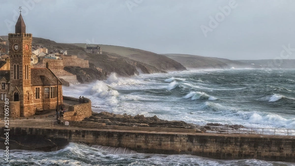 Obraz Porthleven Stormy Seas