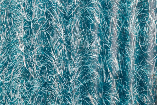 Fototapeta abstraction of blue textolite slate, fiberglass background