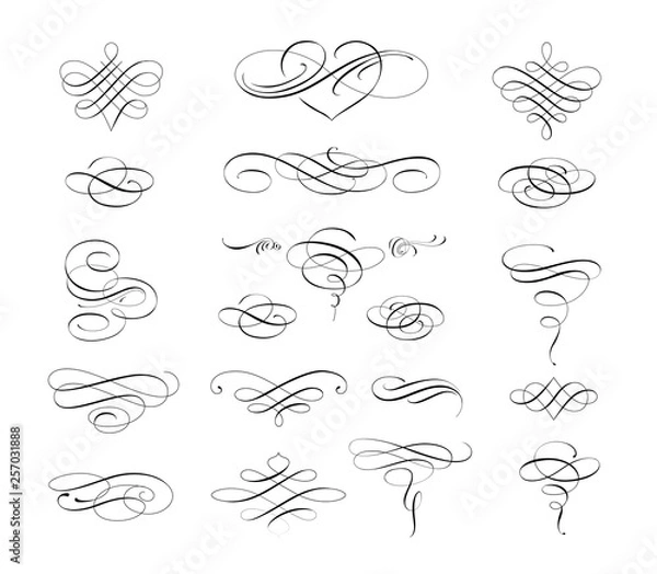 Obraz Ornate frame elements