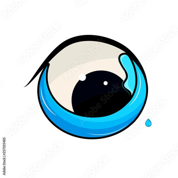 Obraz logo waves eye