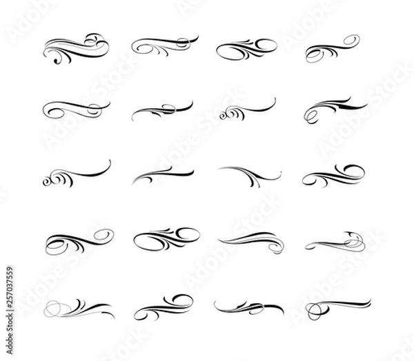 Fototapeta Ornate borders kit