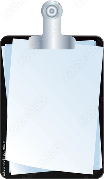 Fototapeta Klemmbrett