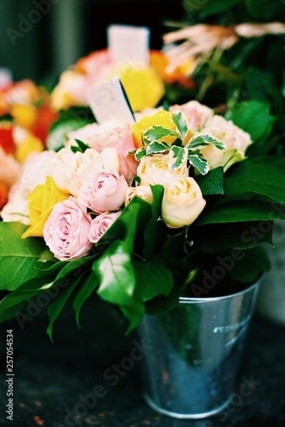 Obraz Paris flower shop