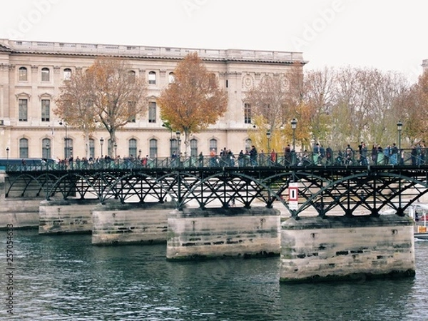 Obraz Paris bridge city view