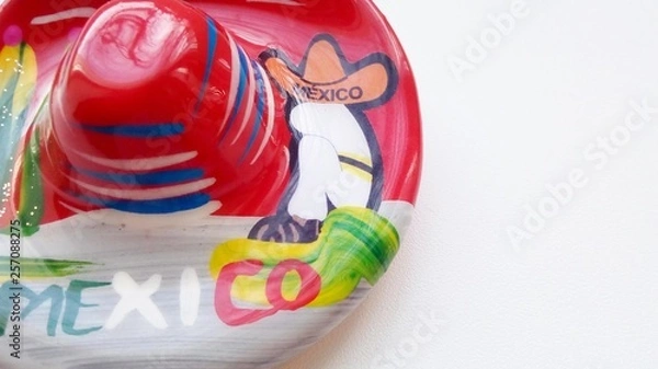 Obraz toys on white background