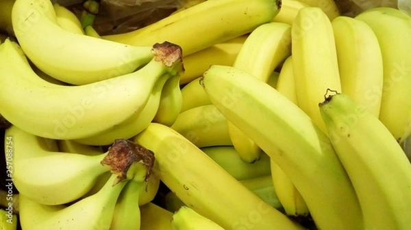 Obraz fruits and vegetables store background