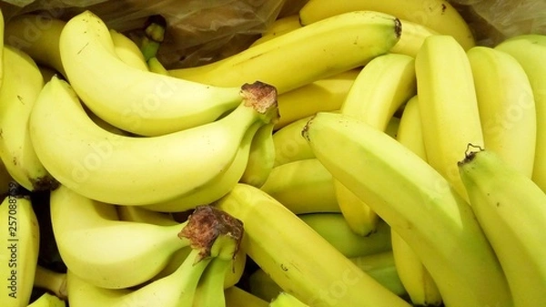 Obraz fruits and vegetables store background