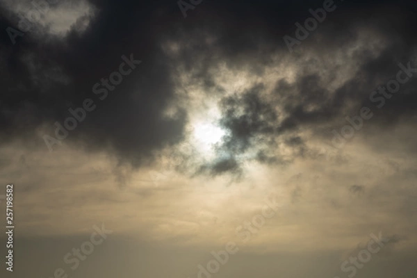 Fototapeta clouds in the sky