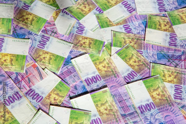 Obraz Swiss francs