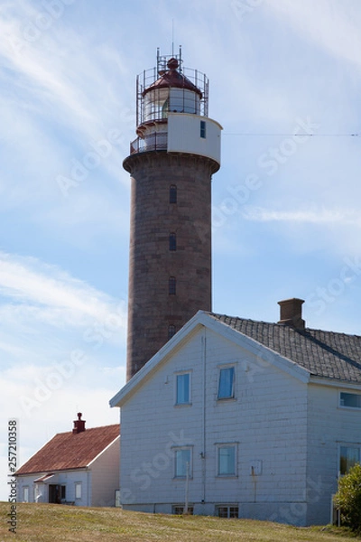 Fototapeta List lighthouse, Farsund, Norway