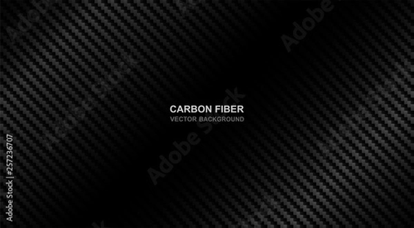 Fototapeta Abstract .Carbon fiber background. black background ,light and shadow. Vector.