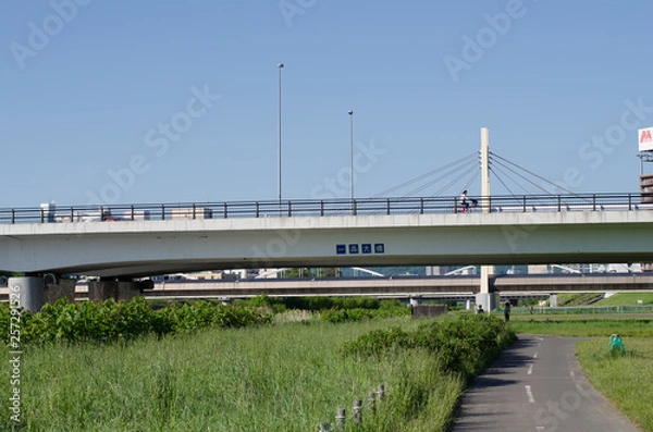 Fototapeta 一条大橋の風景