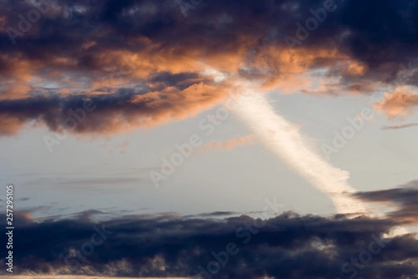 Fototapeta sky with clouds