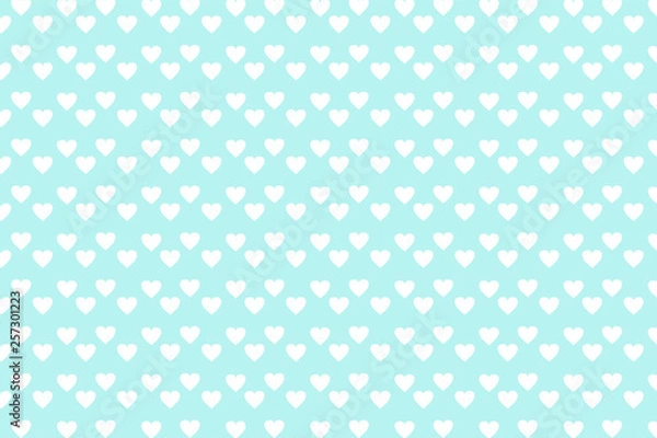 Obraz Vector background with hearts.