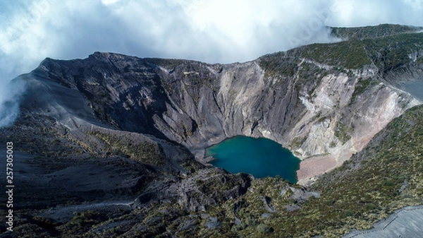 Obraz Irazu Volcano crater 2