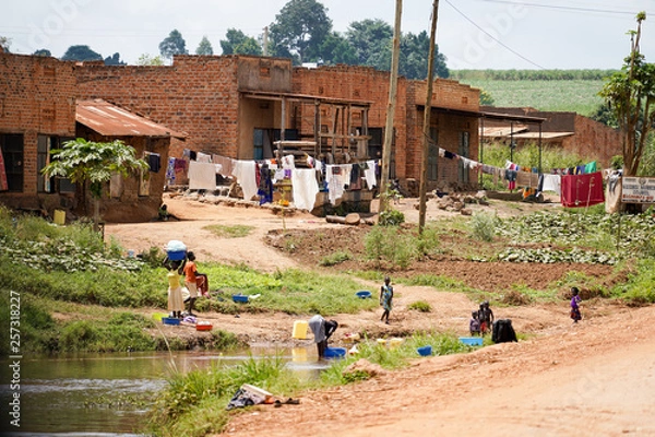 Obraz Style of life in Uganda