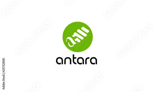 Obraz Led light logo