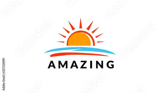 Obraz Amazing day logo