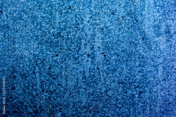 Fototapeta Texture blue metal table background
