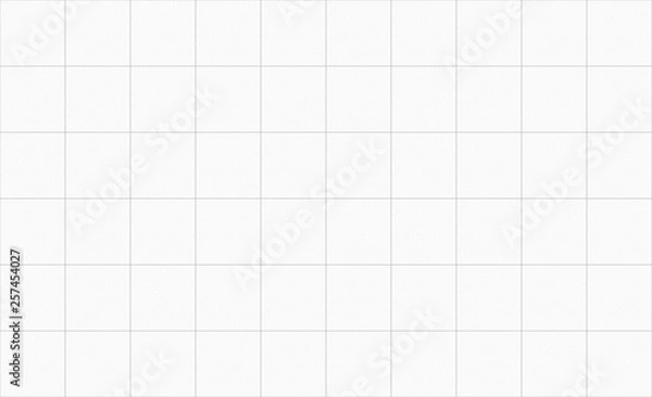 Fototapeta White square tile with a small pattern texture background. White wall tile for bathroom.