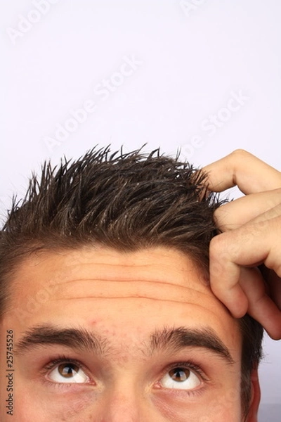 Obraz Mann am Nachdenken