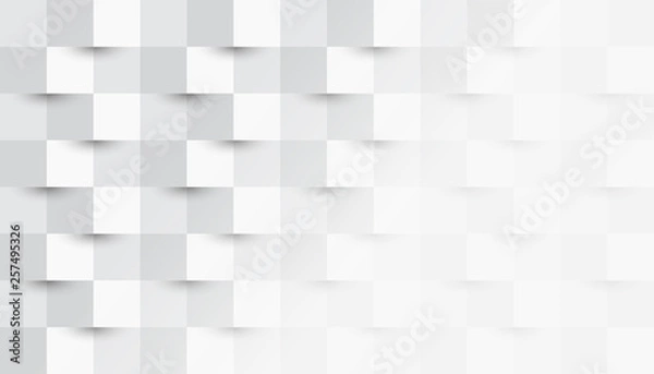 Fototapeta white modern abstract vector background