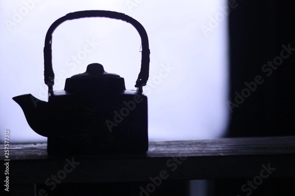 Obraz Teapot silhouette