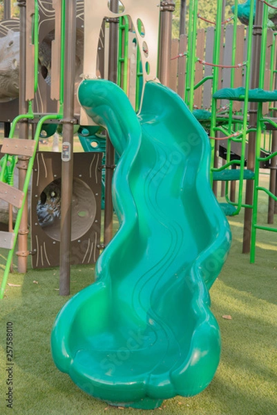 Fototapeta Playgrounds in garden