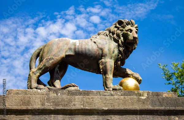 Obraz UK Statue Lion