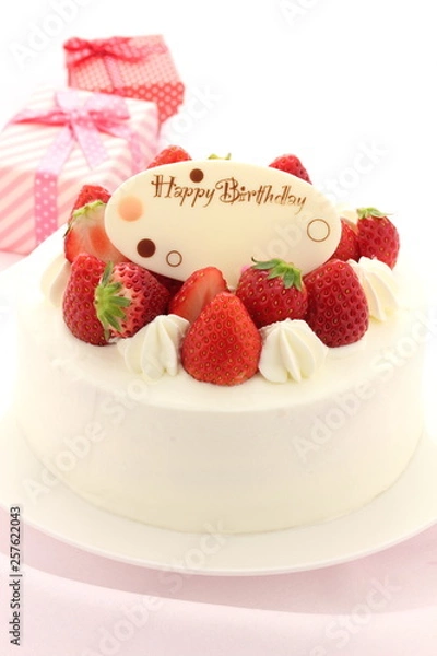 Fototapeta バースデーケーキ