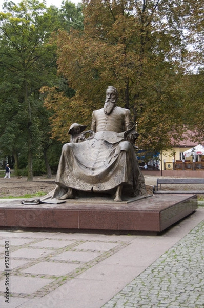 Obraz Jan kochanowski pomnik