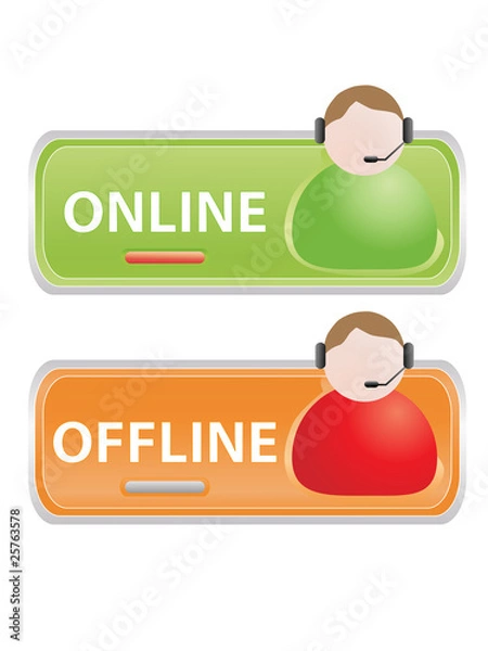 Obraz Live help signs