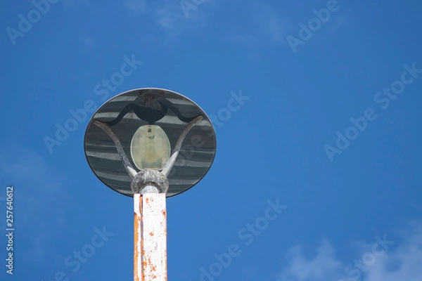 Obraz Lamp post and the sky