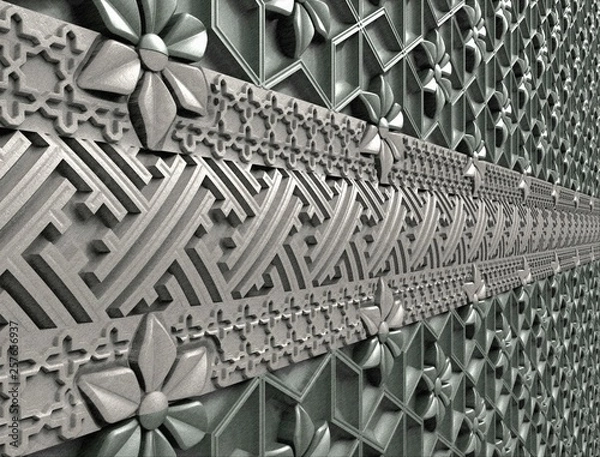 Obraz abstract background with elements